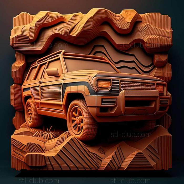 3D model Isuzu Trooper (STL)